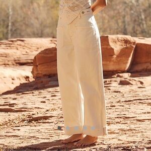 We The Free Palmer Cuffed Jean Cream